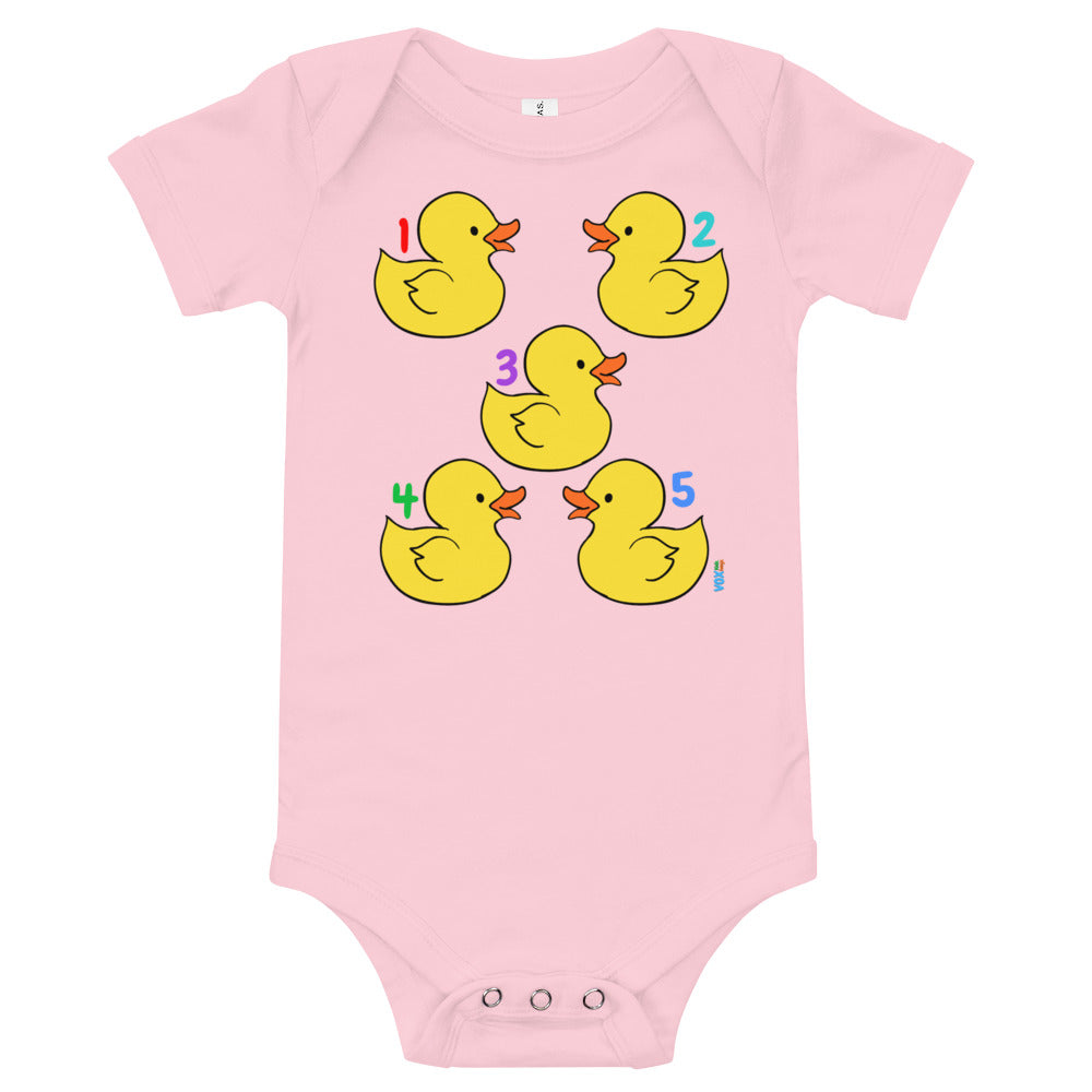 5 Little Ducks Short Sleeve One Piece | VoxKids®