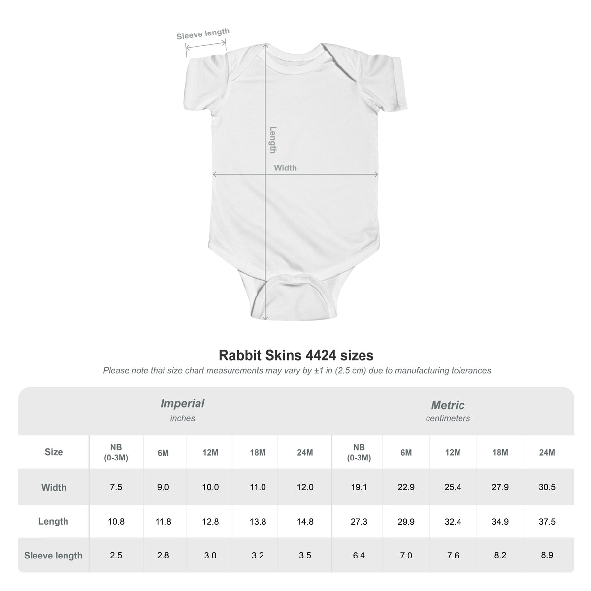 Infant Bodysuit — NoniBo® Bunny Holding 'Love You' Heart Baby One-Piece