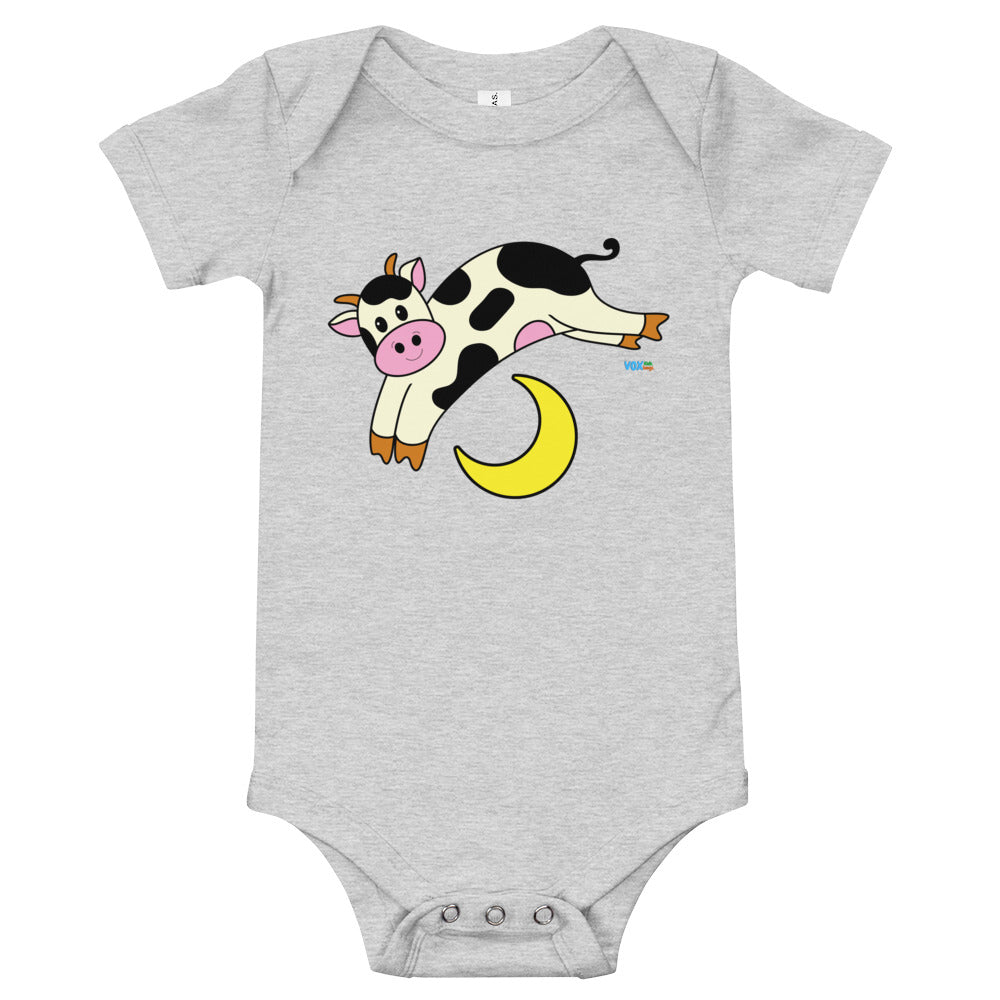 Cow Jumped Over The Moon Baby One Piece | VoxKids®