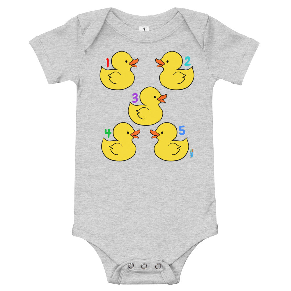 5 Little Ducks Short Sleeve One Piece | VoxKids®