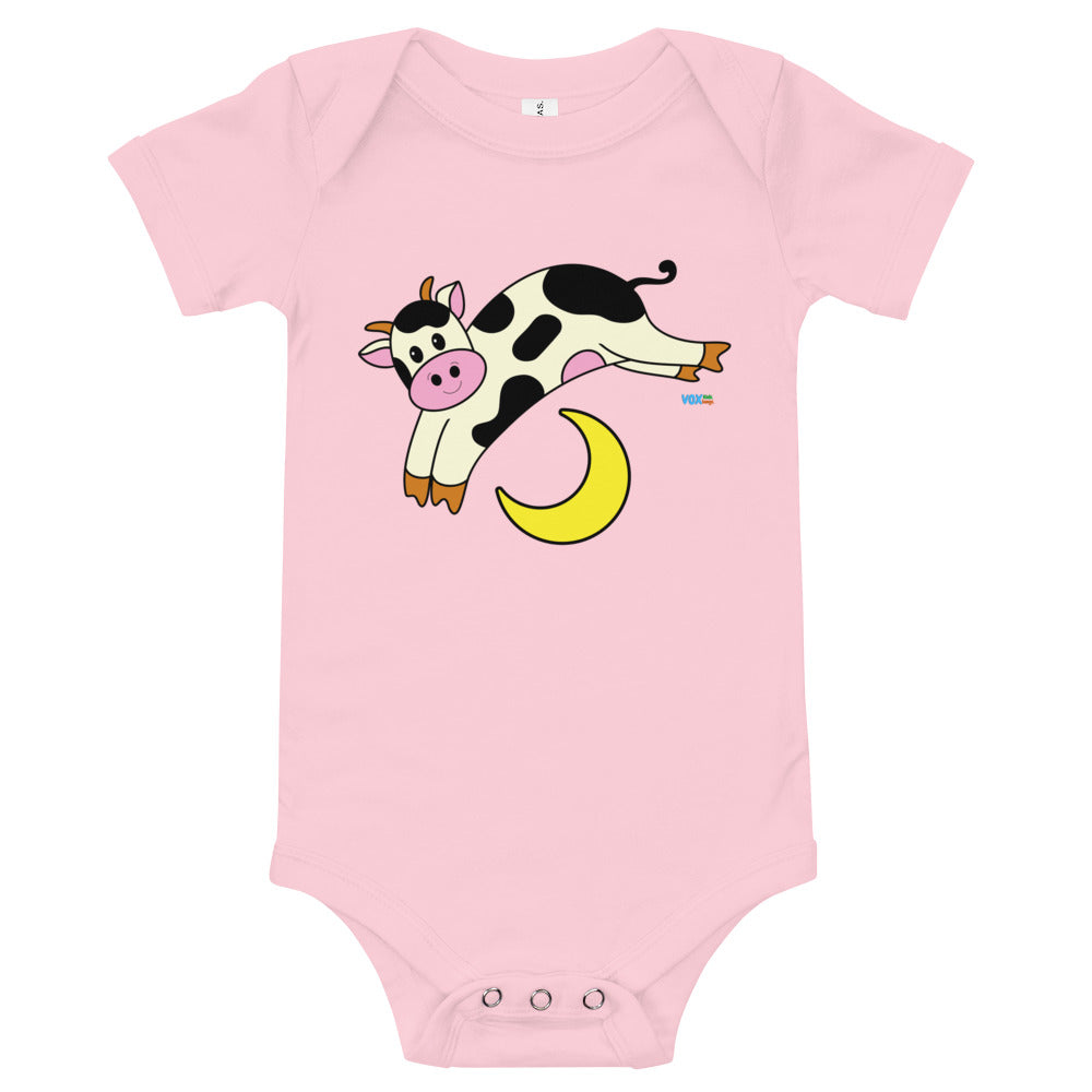 Cow Jumped Over The Moon Baby One Piece | VoxKids®