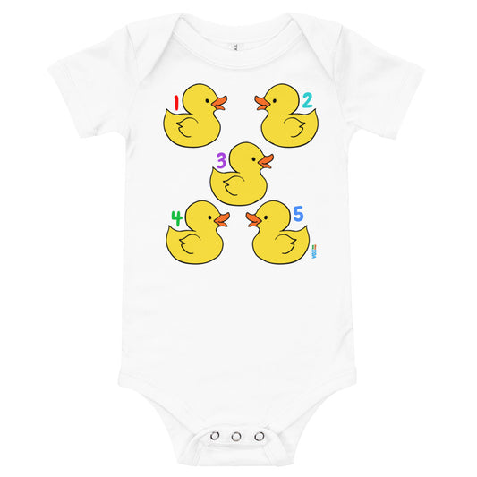 5 Little Ducks Short Sleeve One Piece | VoxKids®